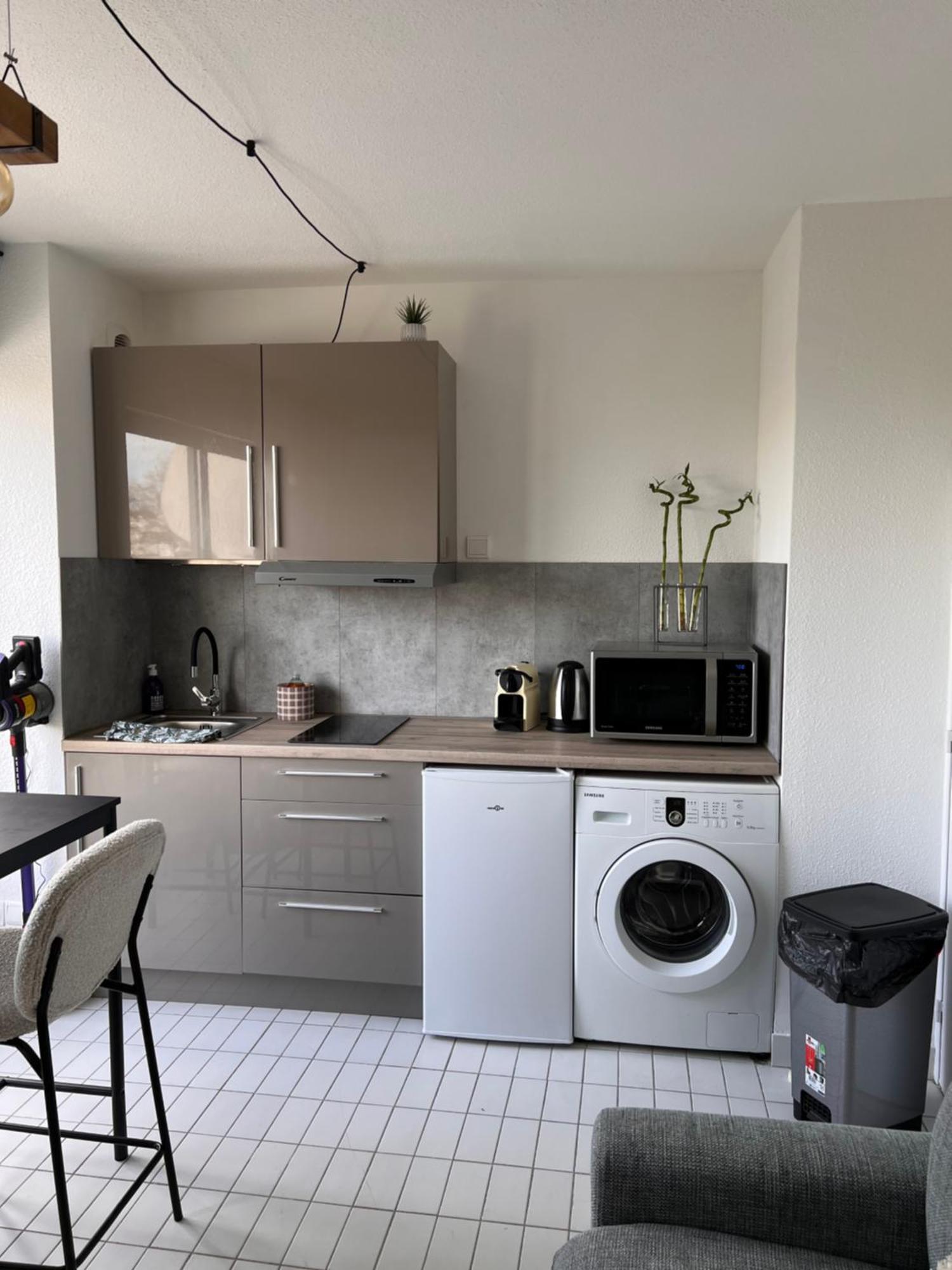 Studio Premiere Ligne Mer Parking La Grande Motte Bagian luar foto